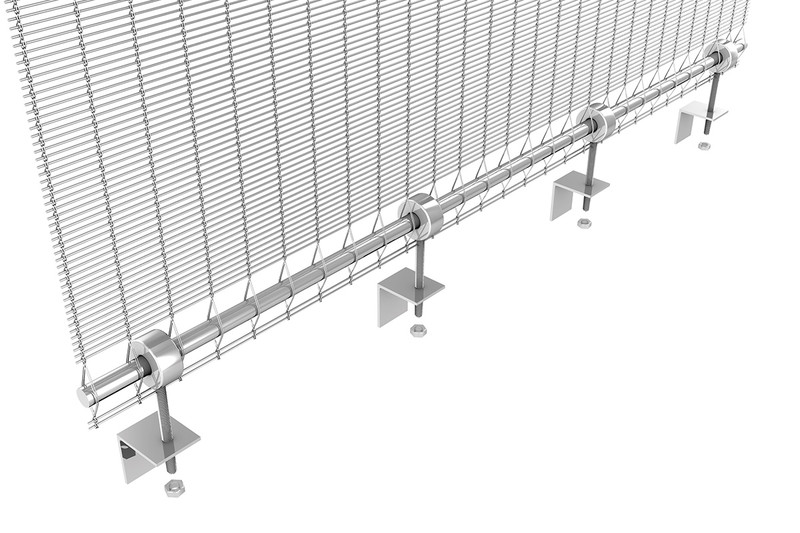 Fixing System for Wire Mesh in Architecture Fratelli Mariani