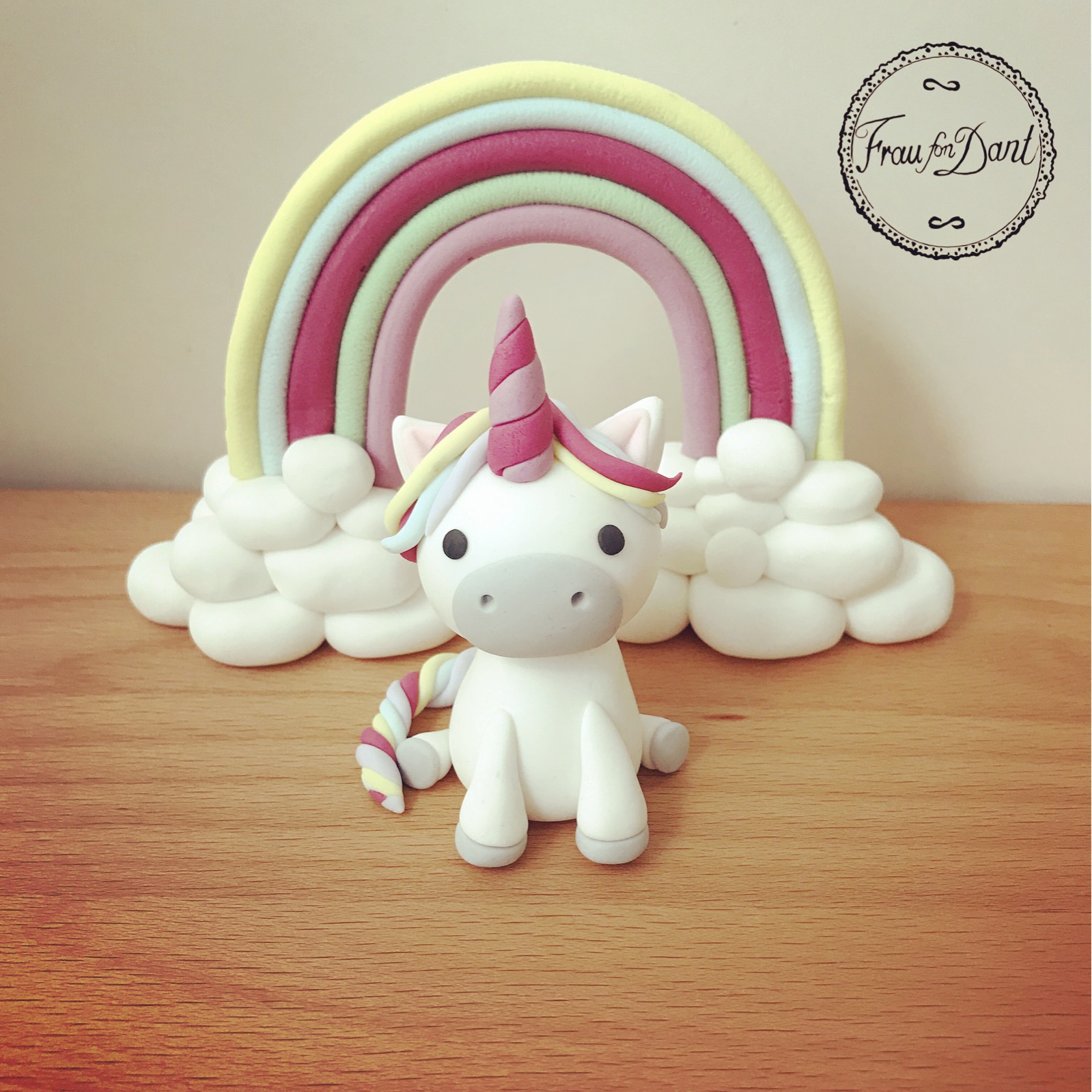 Einhorn Tutorial Frau fon Dant