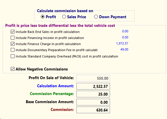Sales > S6 Calculate Commissions > Calculating Commissions for a