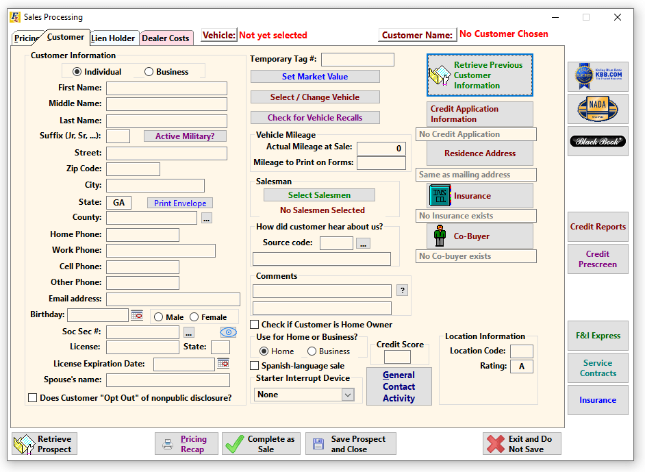 Frazer Software for the Used Car Dealer