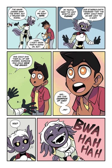 Mr. Muffins: Defender of the Stars page 6