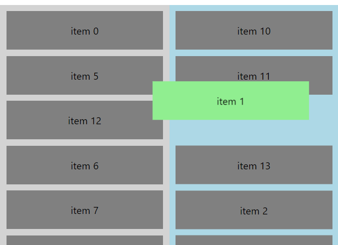 Multiple Draggable and Sortable Lists in React using reactbeautiful