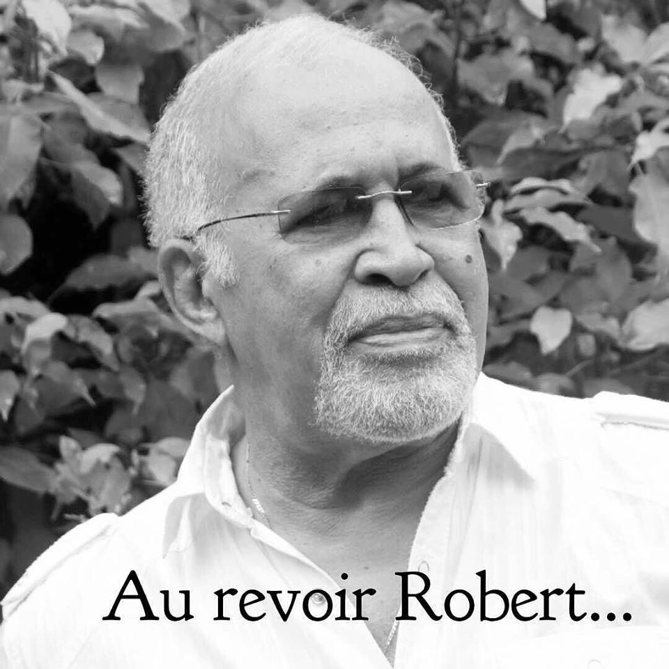 Au revoir Robert Fondation Rose et Blanc
