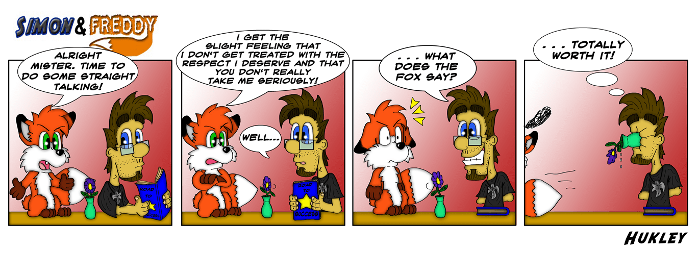 What does the fox say? Freddy Fox