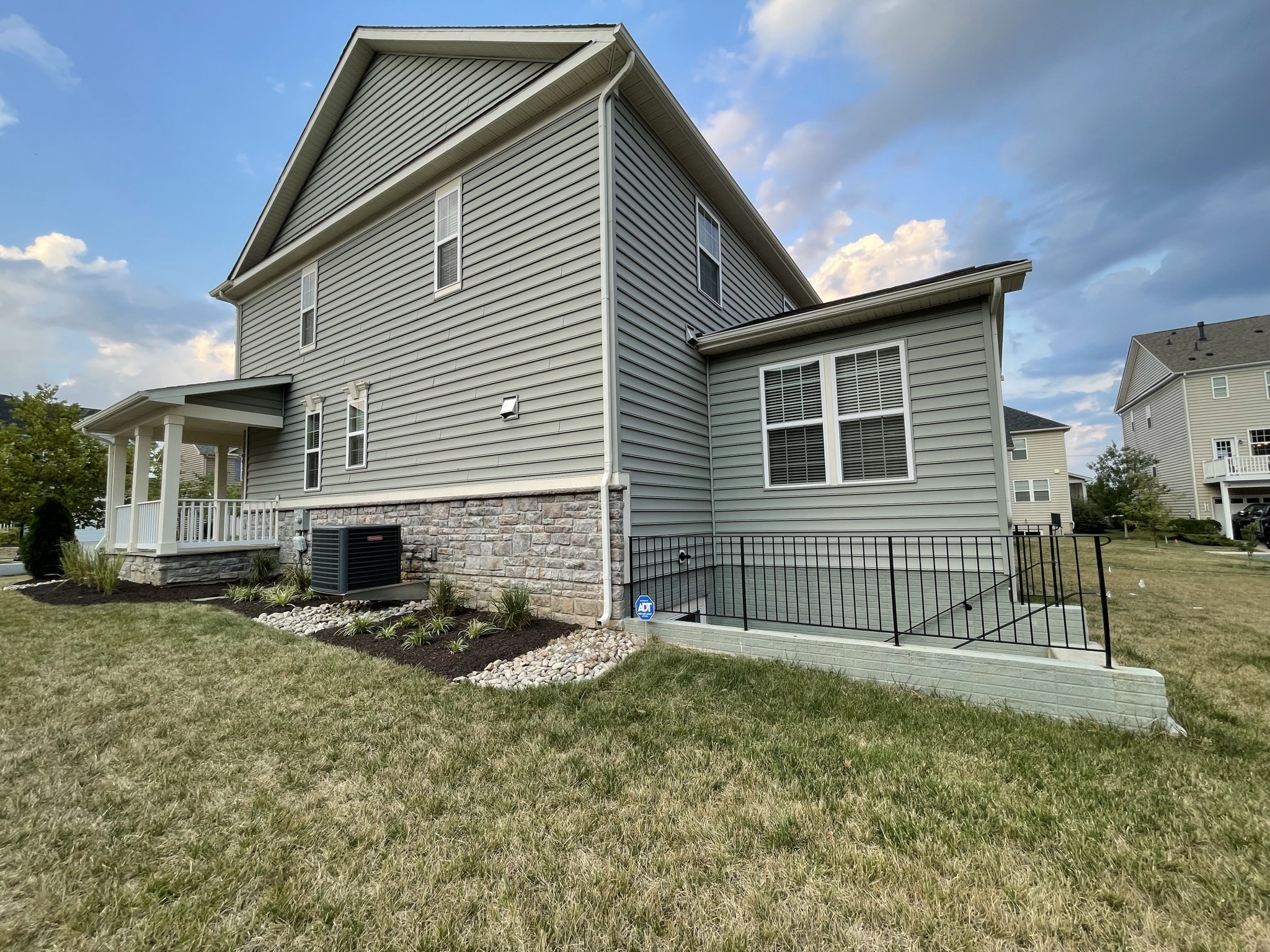 Yard Drainage Maryland Frederick Landscaping MD