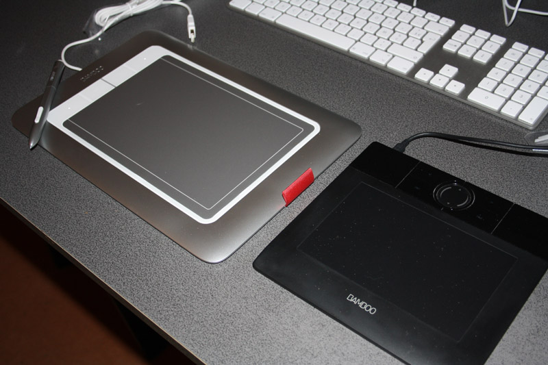 Test Matos Tablette Graphique Wacom Bamboo Fun Pen Touch S