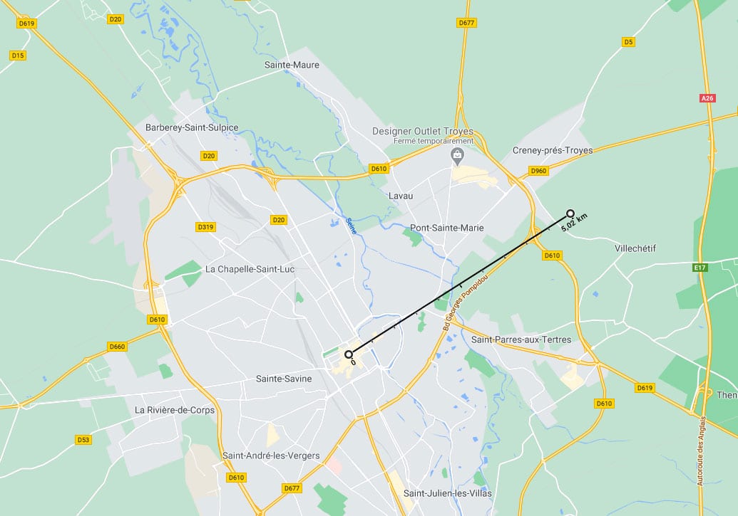 Confinement comment déterminer la zone de sortie de 10 km