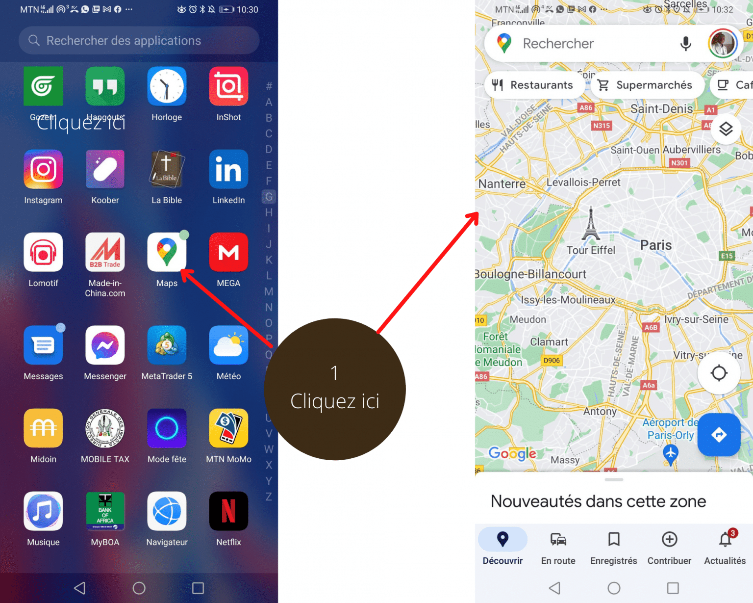 Comment télécharger une carte hors ligne dans Google Maps