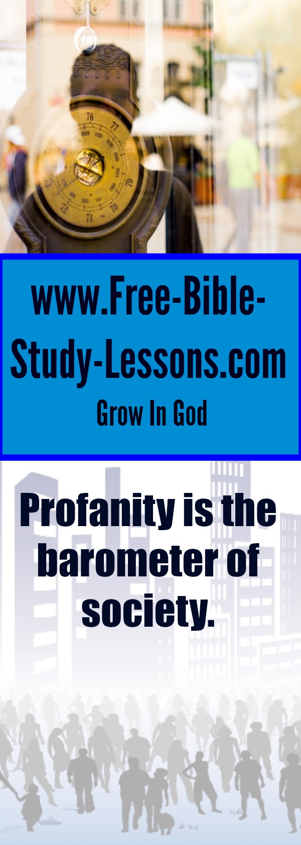 Profanity The Spiritual Destruction Of Society