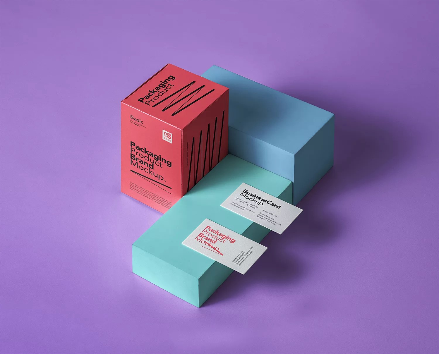 Free Basic Product Packaging Mockup Free Mockup