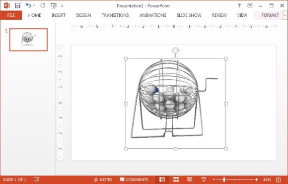 Animated Bingo PowerPoint Template Animated Bingo PowerPoint Template