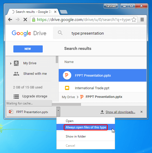 Google chrome not opening downloads lopidigital
