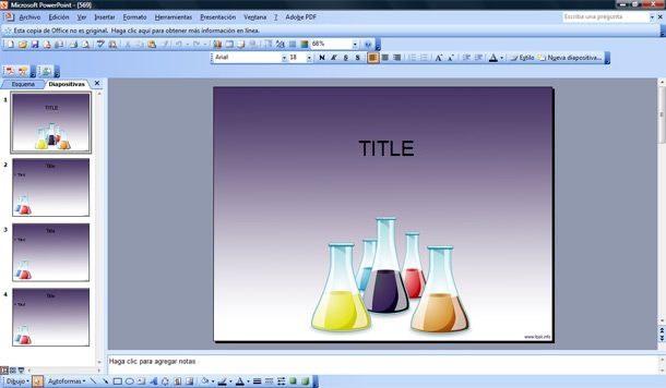 Test Tubes Powerpoint