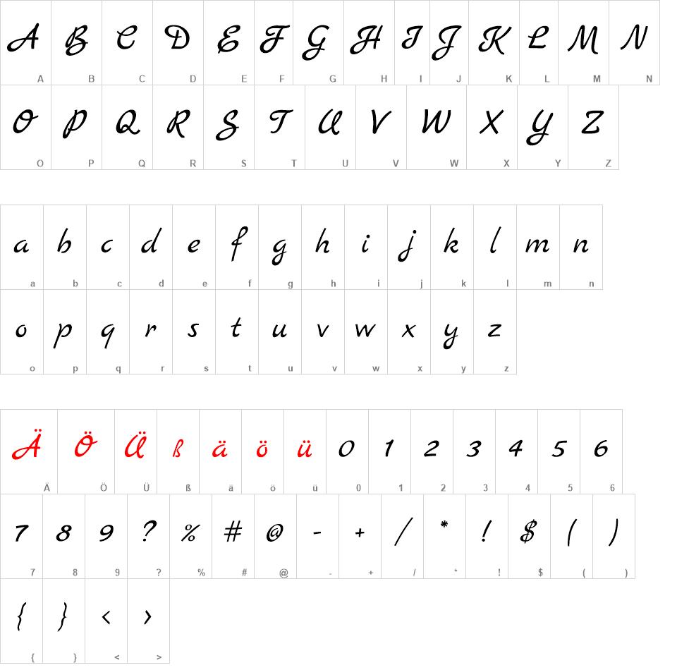 Marck Script Font free font