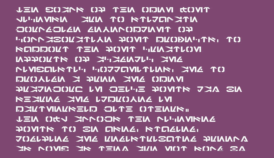 Galactic Basic free font