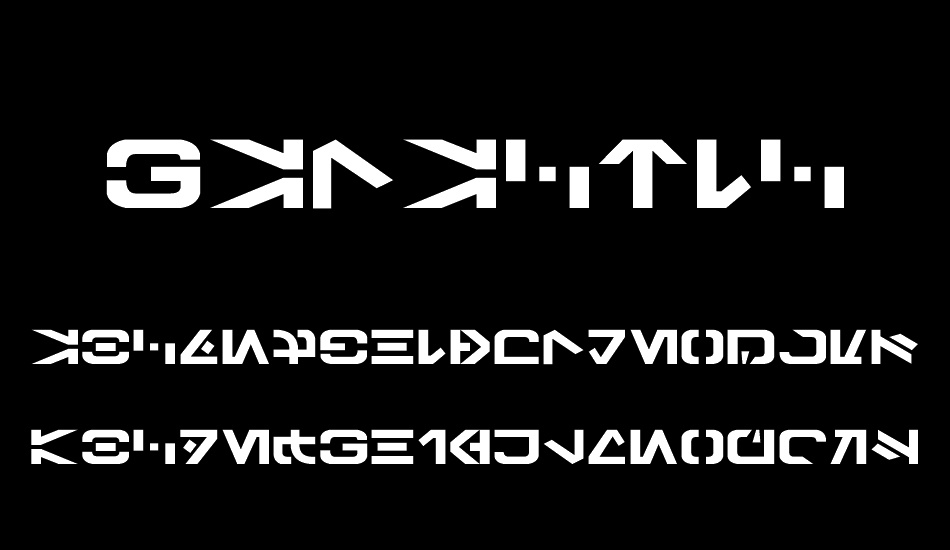 Galactic Basic free font