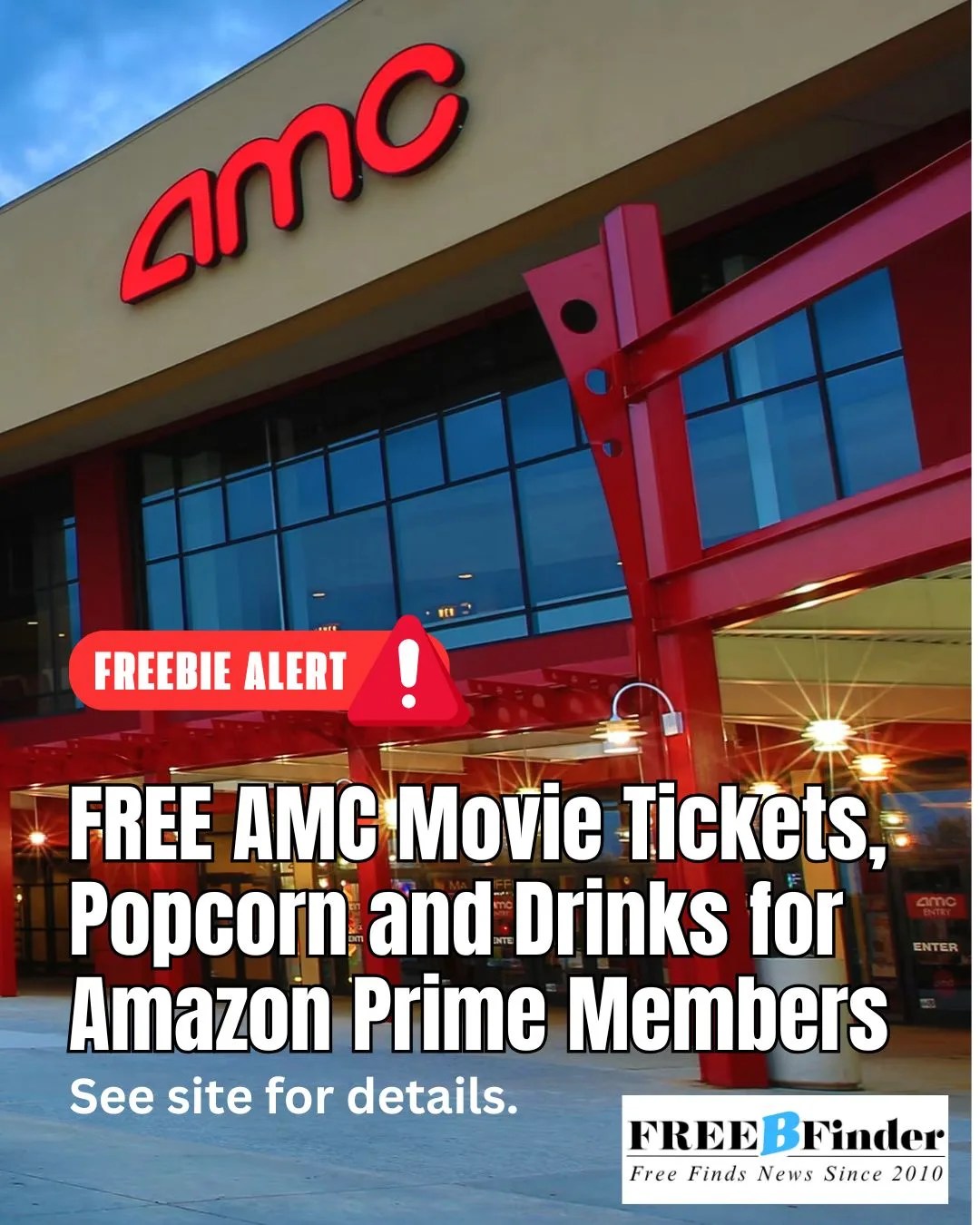 Amazon Prime's Hidden Feature Free Movie Tickets, Popcorn & Drinks(01)