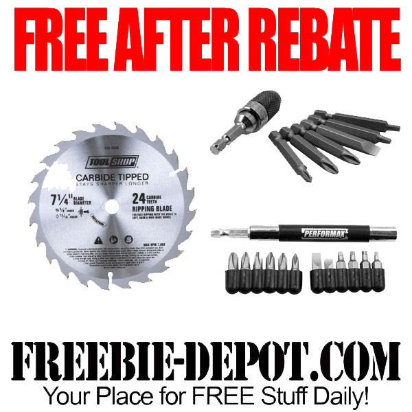 FREE AFTER REBATE Tools at Menards Freebie Depot