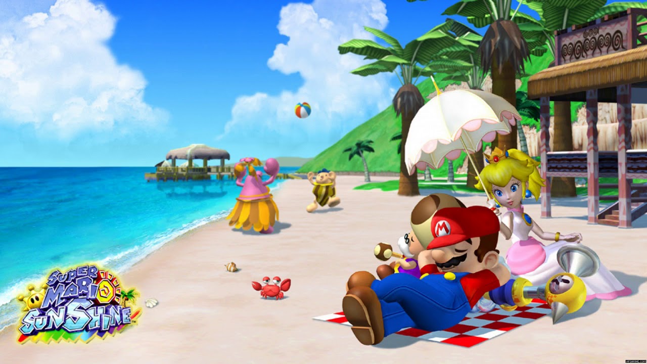 Super Mario Sunshine Rom For GameCube Free Download