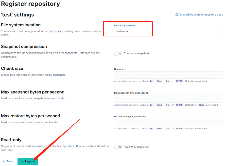 使用kibana自动备份ElasticSearch集群数据 明月工作室