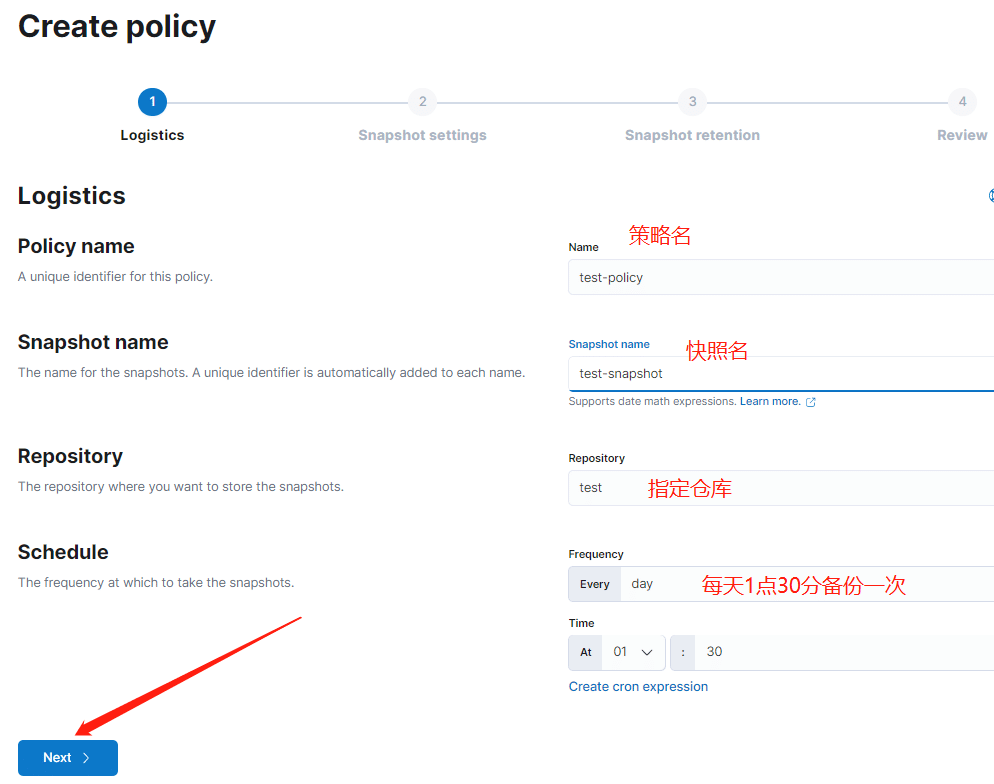 使用kibana自动备份ElasticSearch集群数据 明月工作室