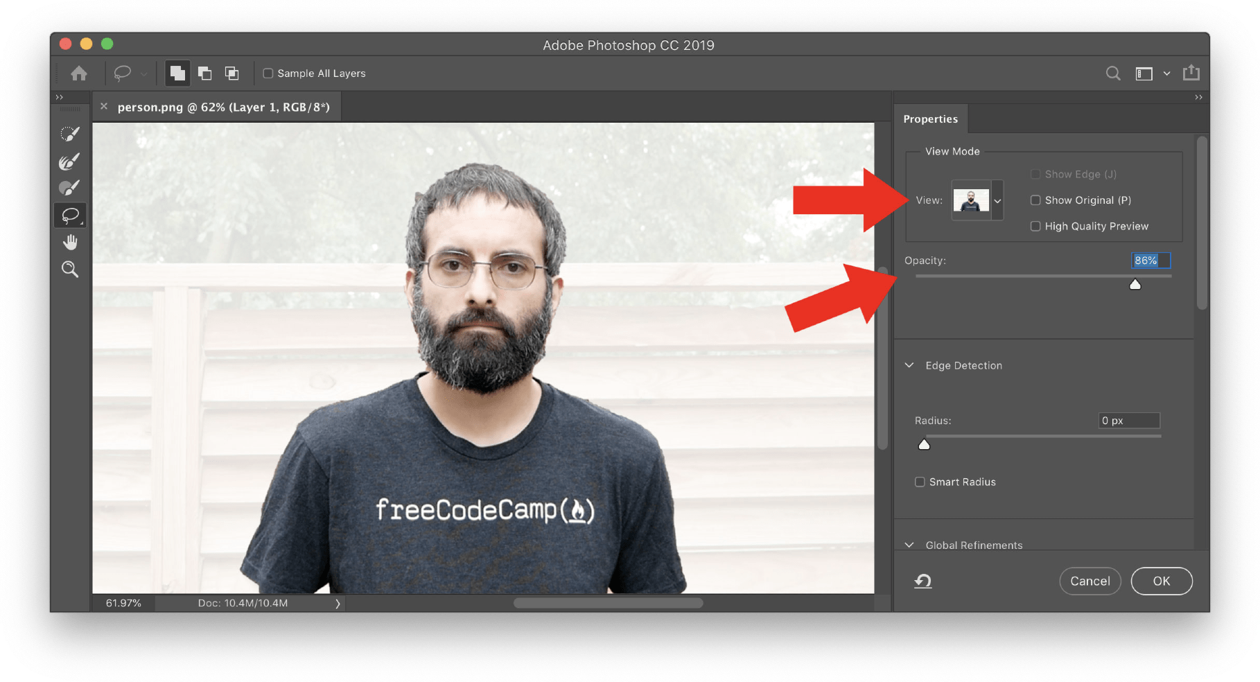Background Eraser How to Remove a Background in CC