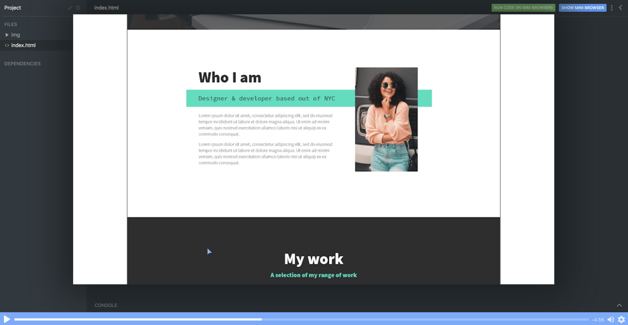 How to build and deploy your own personal portfolio site