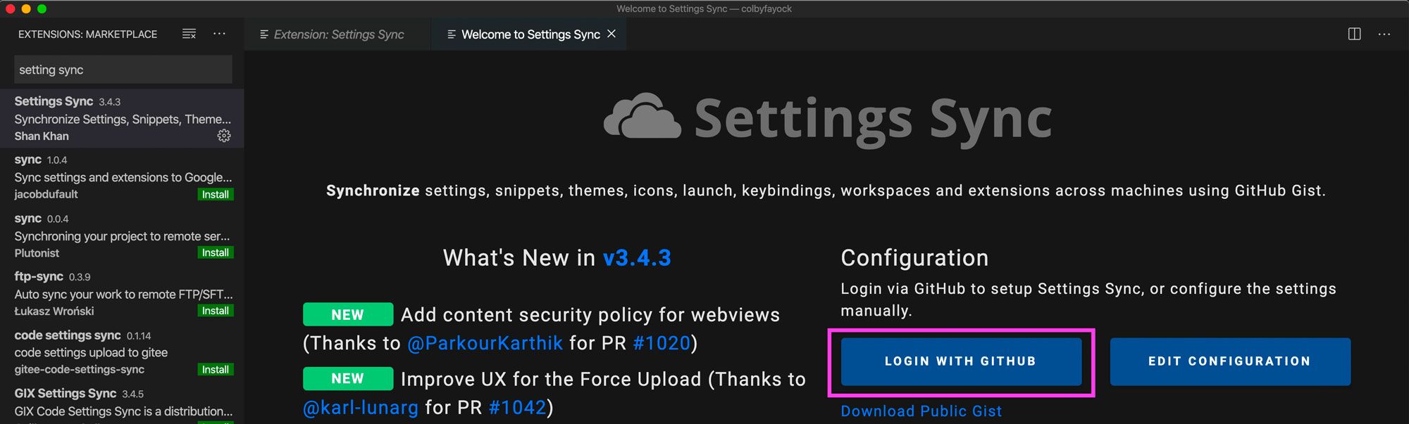 How to Sync VS Code Settings Between Multiple Devices and Environments