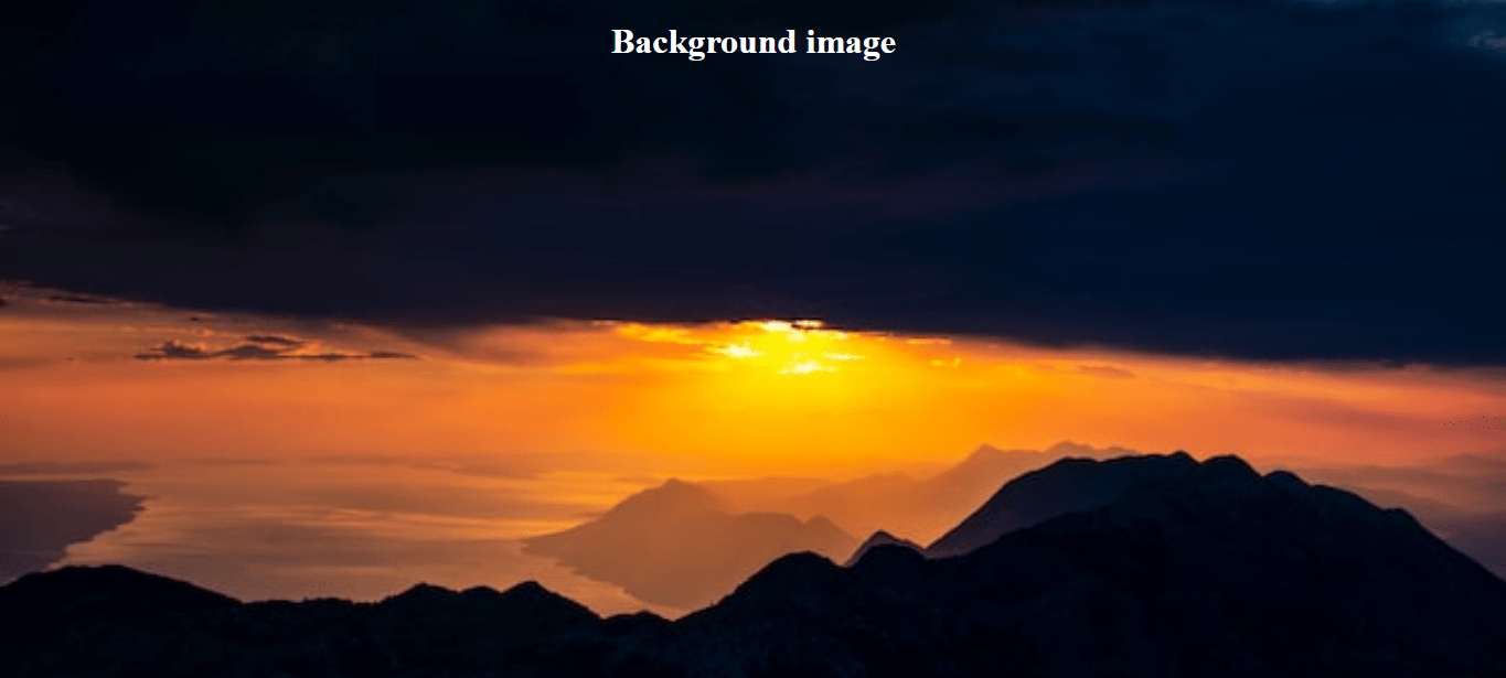 HTML Background Image How to Add Wallpaper Images to Your site