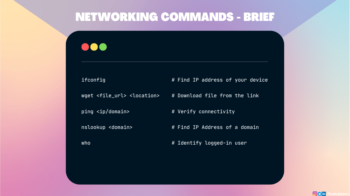 Linux Networking Commands You Should Know as a Beginner