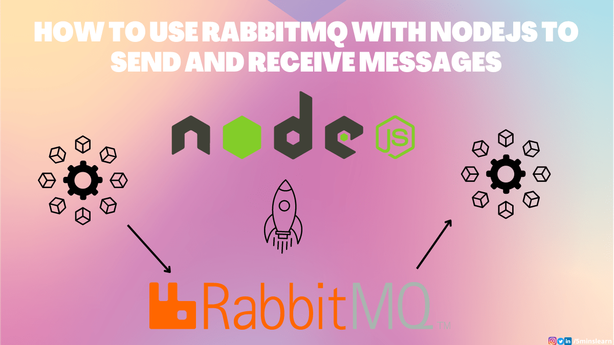How to Use RabbitMQ with NodeJS to Send and Receive Messages