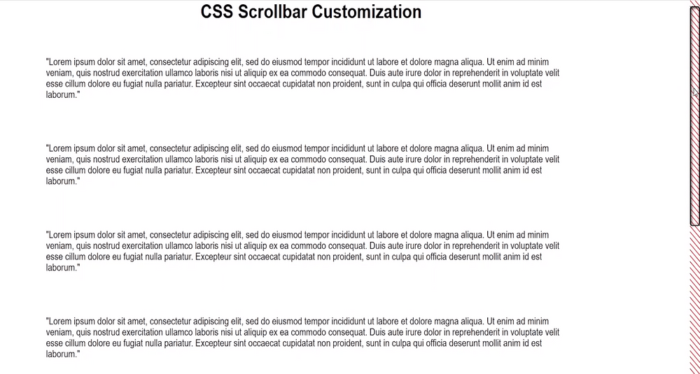 CSS Scrollbar Styling Tutorial How to Make a Custom Scrollbar