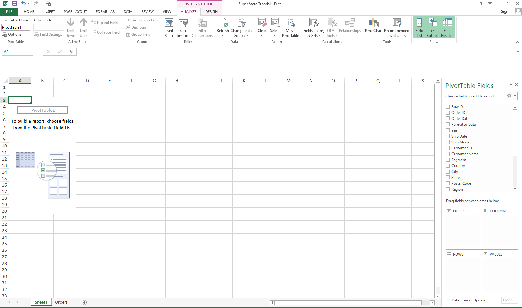 How to Analyze and Visualize Large Datasets with Microsoft Excel Using Pivot Tables and Charts
