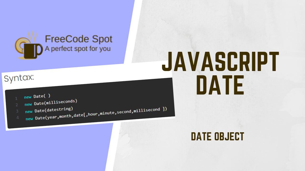 JavaScript Date Objects