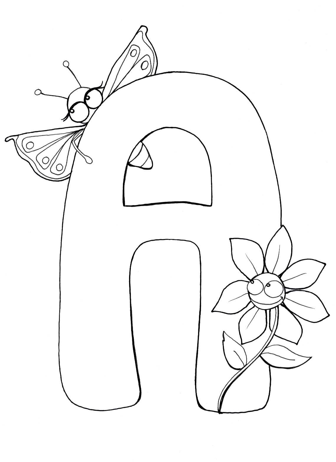 Free kids coloring pages, printable coloring book pages