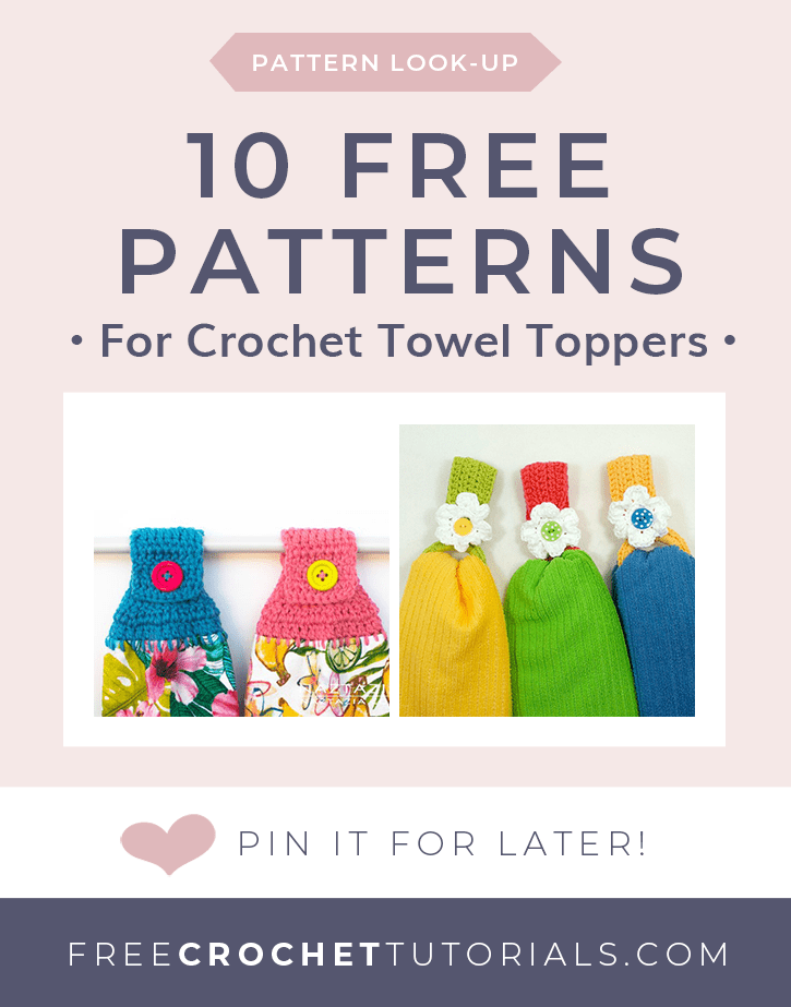 Free Crochet Towel Topper Patterns • Free Crochet Tutorials