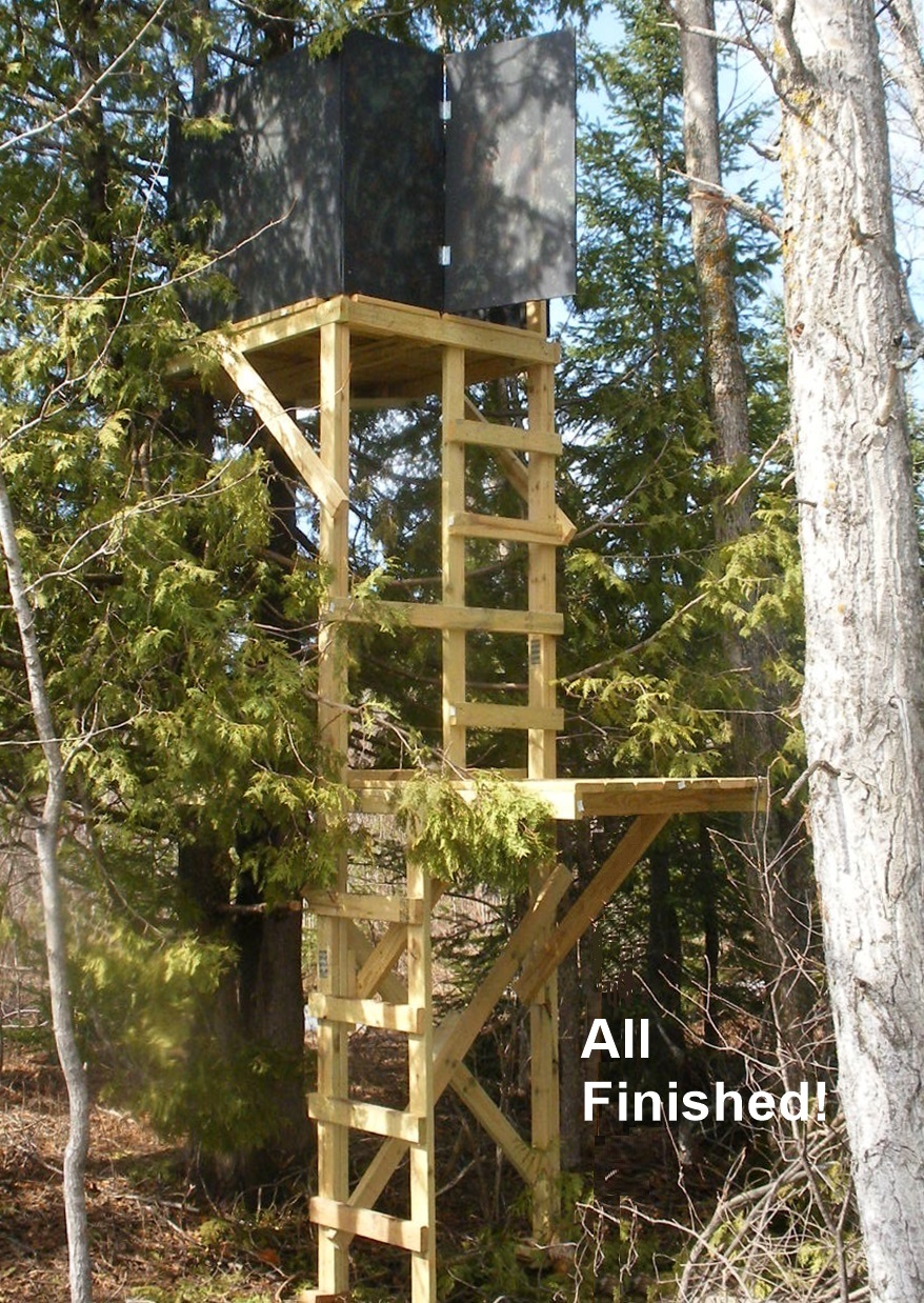 Free Deer Hunting Box Stands Plans