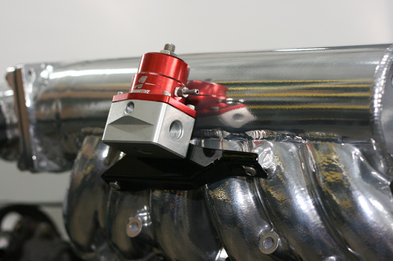 Fuel Pressure Regulator Mount 2JZGTE Freed Engineering