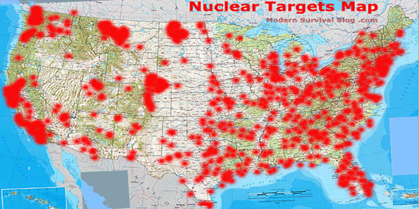 U.S. Nuclear Target Map! Do You Live In a Death Zone? Freedoms Phoenix
