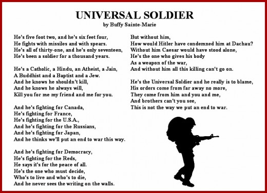 Universal Soldier Lyrics Freedoms Phoenix