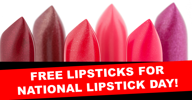 National Lipstick Day 2023 Freebies
