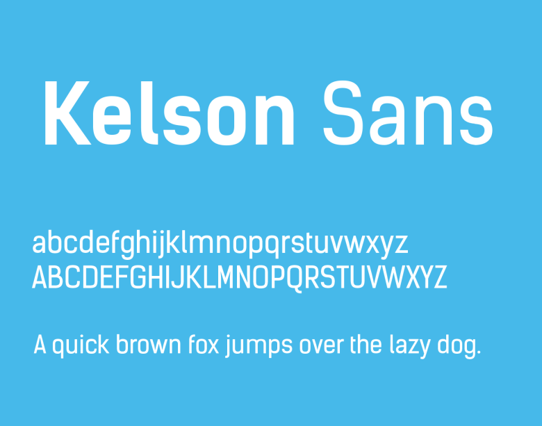 Kelson Sans Font Family Free Download Free Fonts