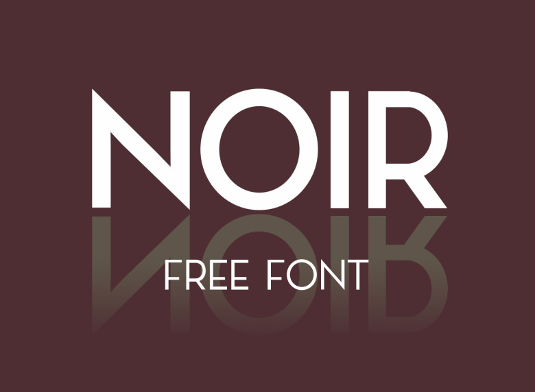 NOIR Free Typeface Free Fonts