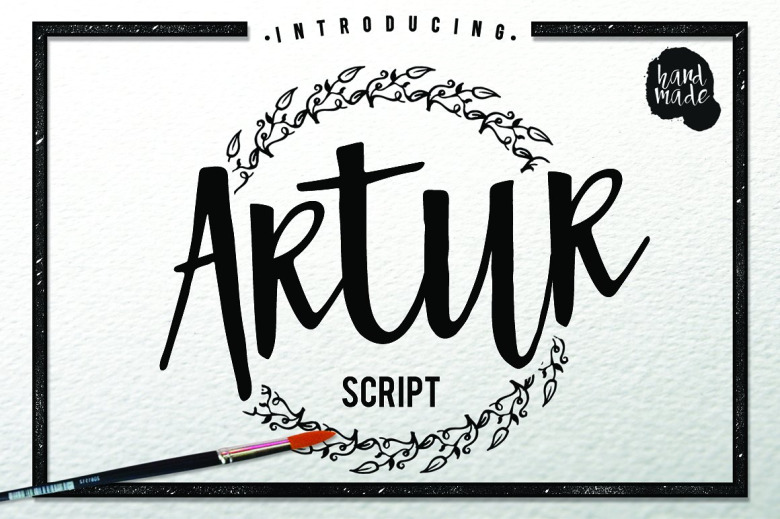 Artur Script Font Free Fonts Artur Script Font Free Fonts