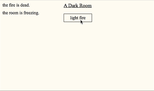 A Dark Room Browser Game Free Game A Dark Room Browser Game Free Game