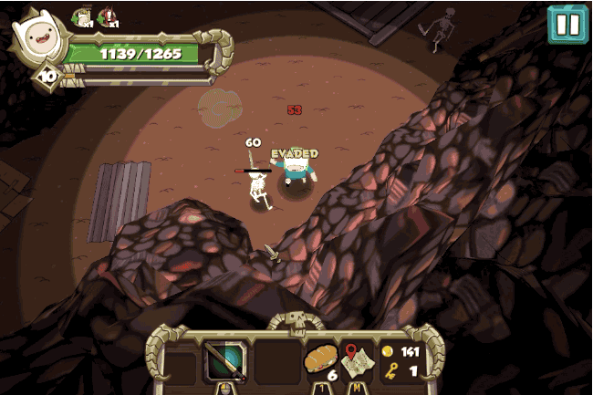 Adventure Time Jake's Dungeon Stone Browser Game Free Game