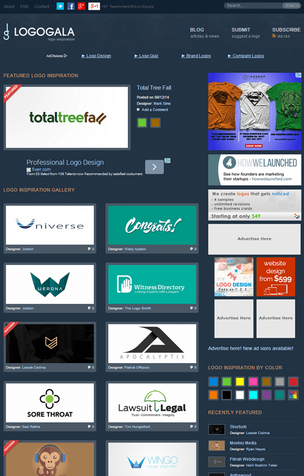 10 Best Logo Designing sites to Try this Year