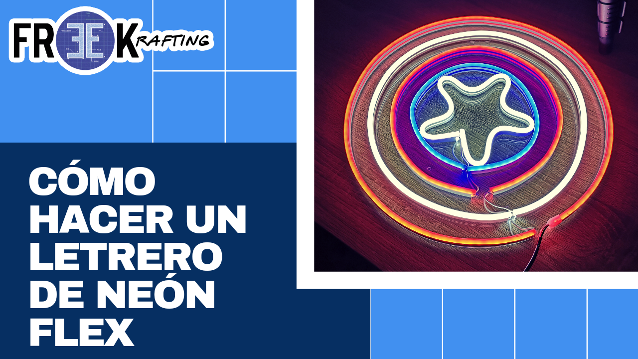 Freekrafting Cómo hacer un letrero neón flex personalizado Freek