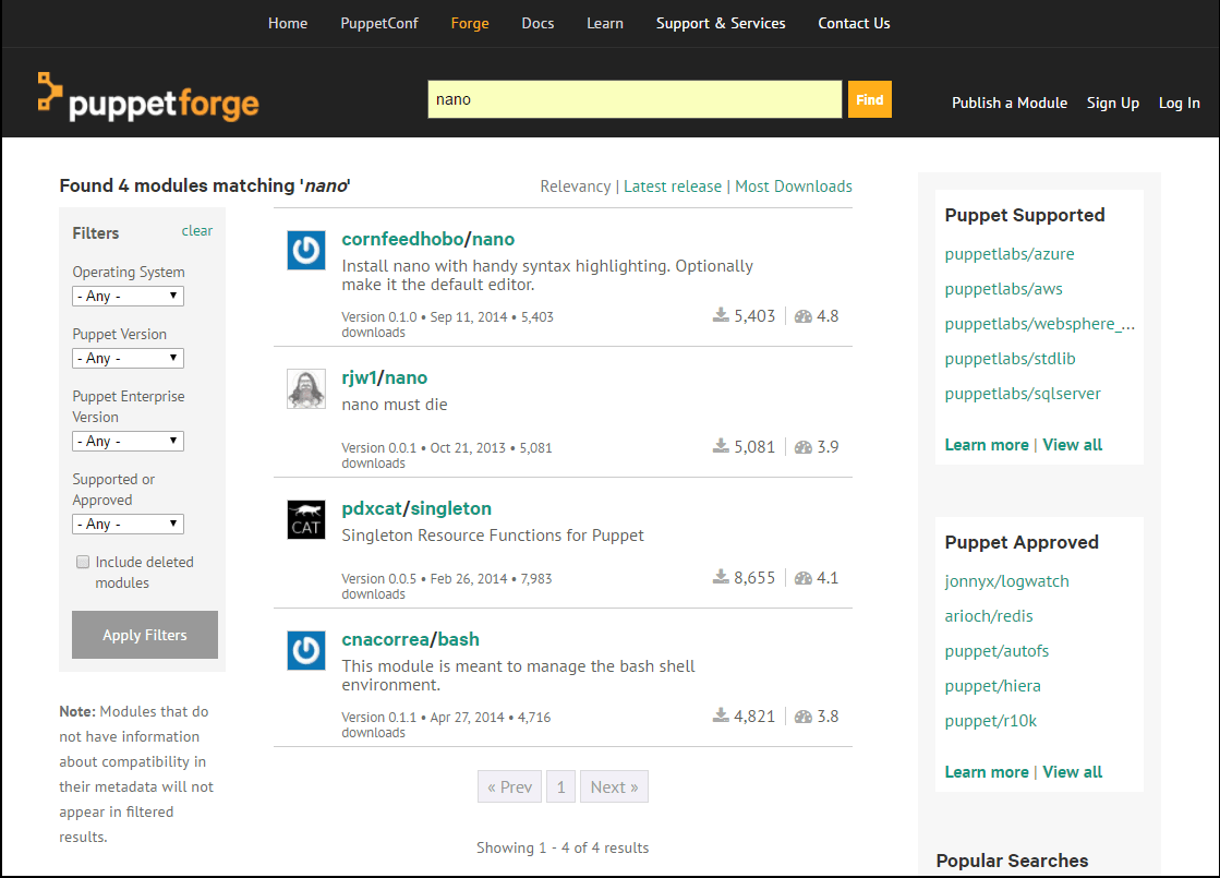 Puppet Install a Puppet module