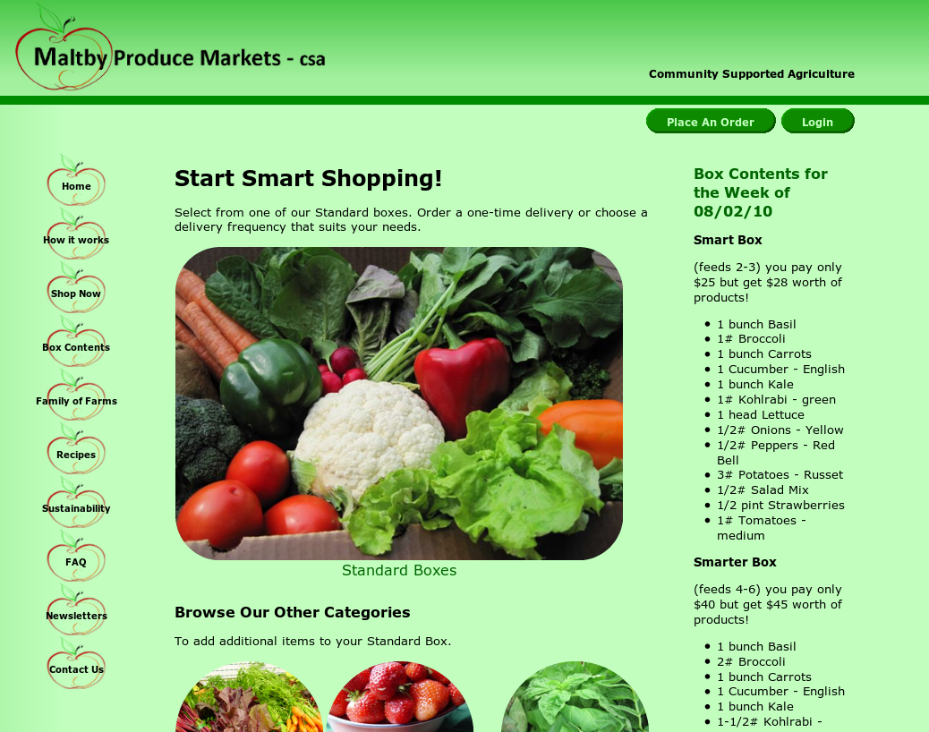 Maltby Produce Markets, CSA Security, Insights, and Results for your